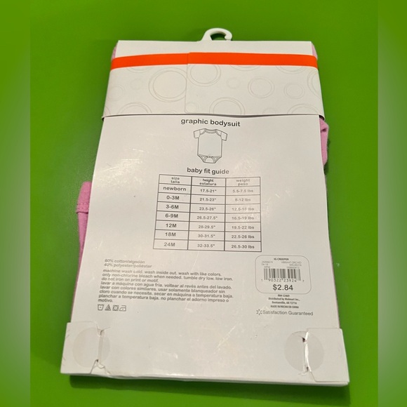 12m onesie shirt short sleeve melting hearts graphics front infant baby toddler - Picture 2 of 6